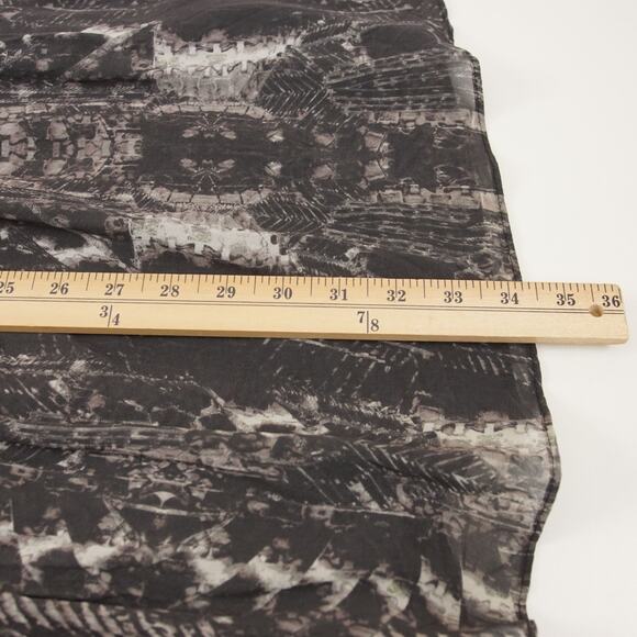 IRO Akley Silk Faux Wrap Snake Print Argent Black White Mini Dress Sz 40 / US S - Picture 10 of 10